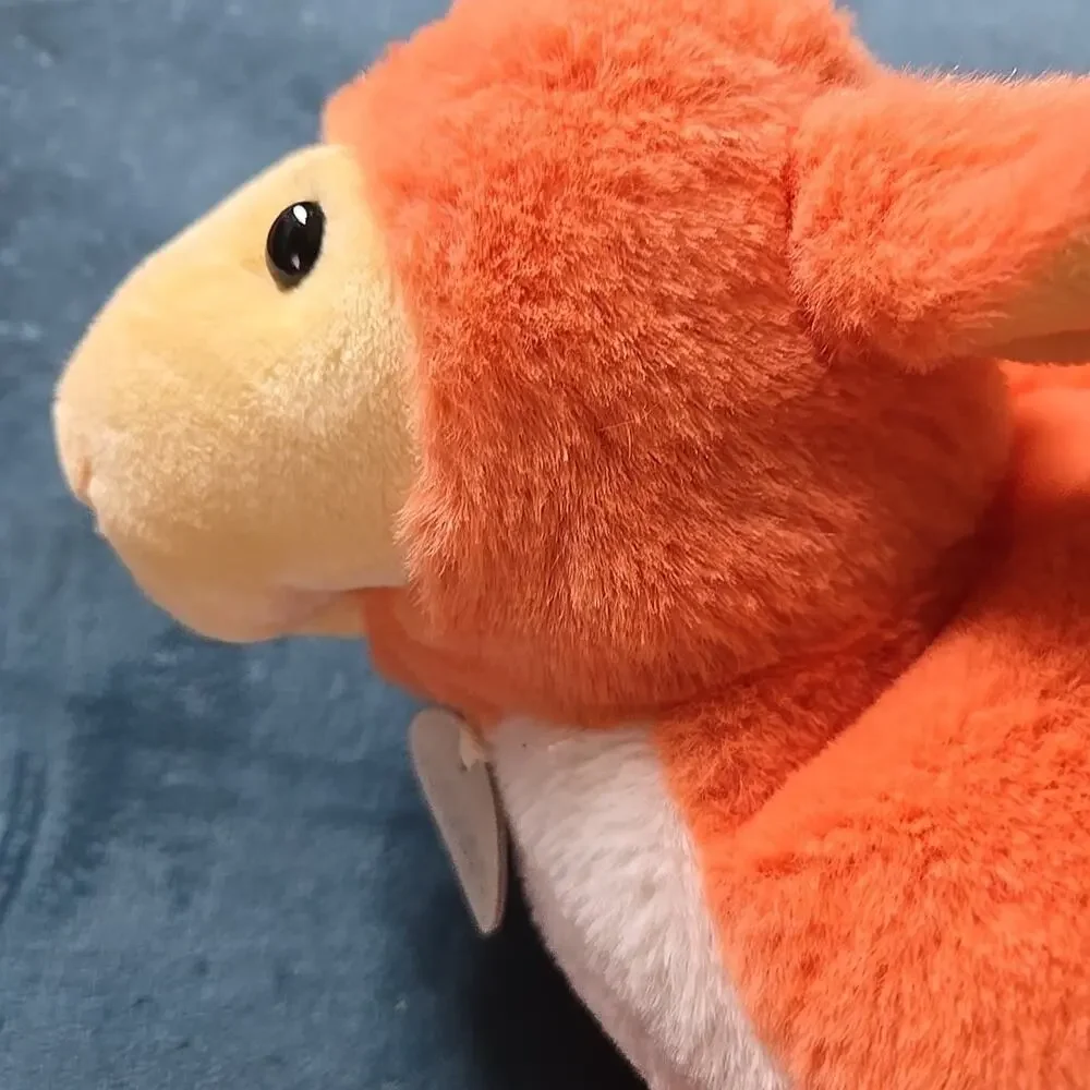 Plushies Orange Lamb Purse. Very Soft